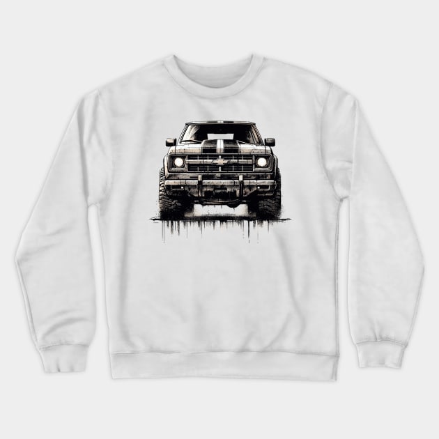 Chevrolet K5 Blazer Crewneck Sweatshirt by Vehicles-Art